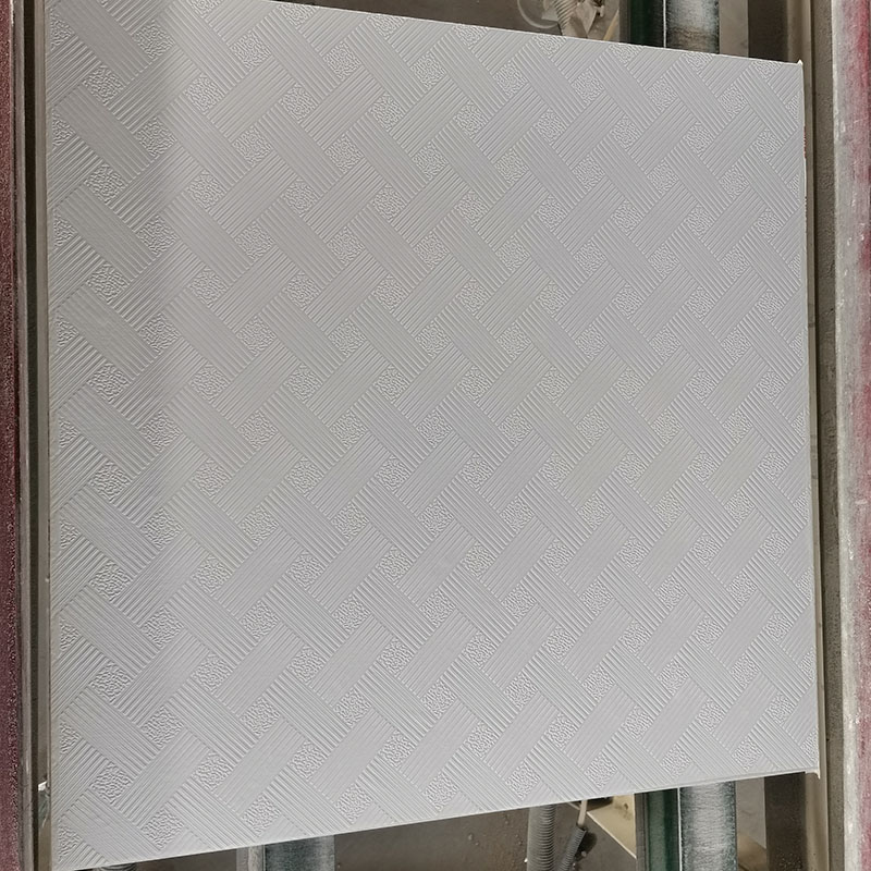PVC Laminated Gypsum Ceiling Tiles