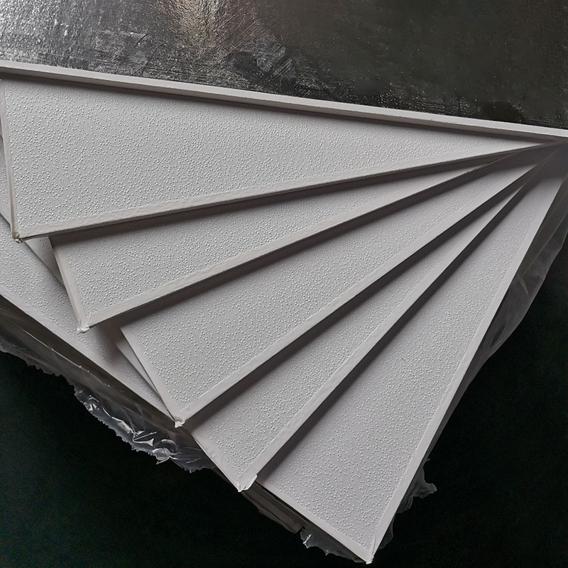 PVC Laminated Gypsum Ceiling Tiles
