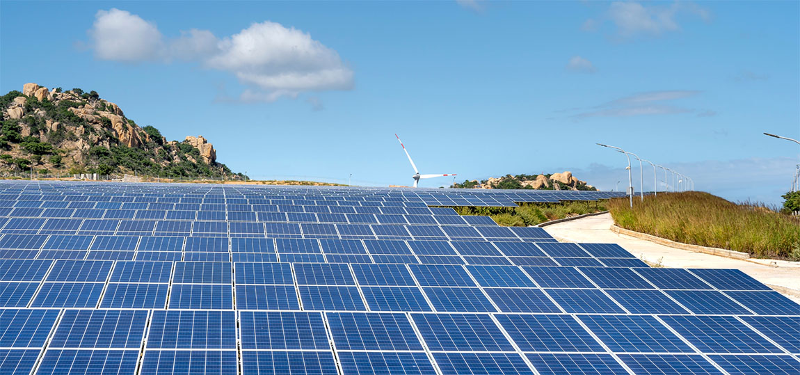 Ground Solar Power Station