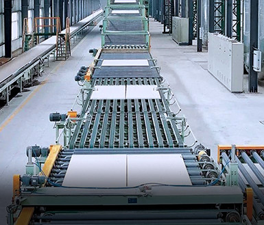 Capacité de production de la carte de gypse 3,3 milliards de m2